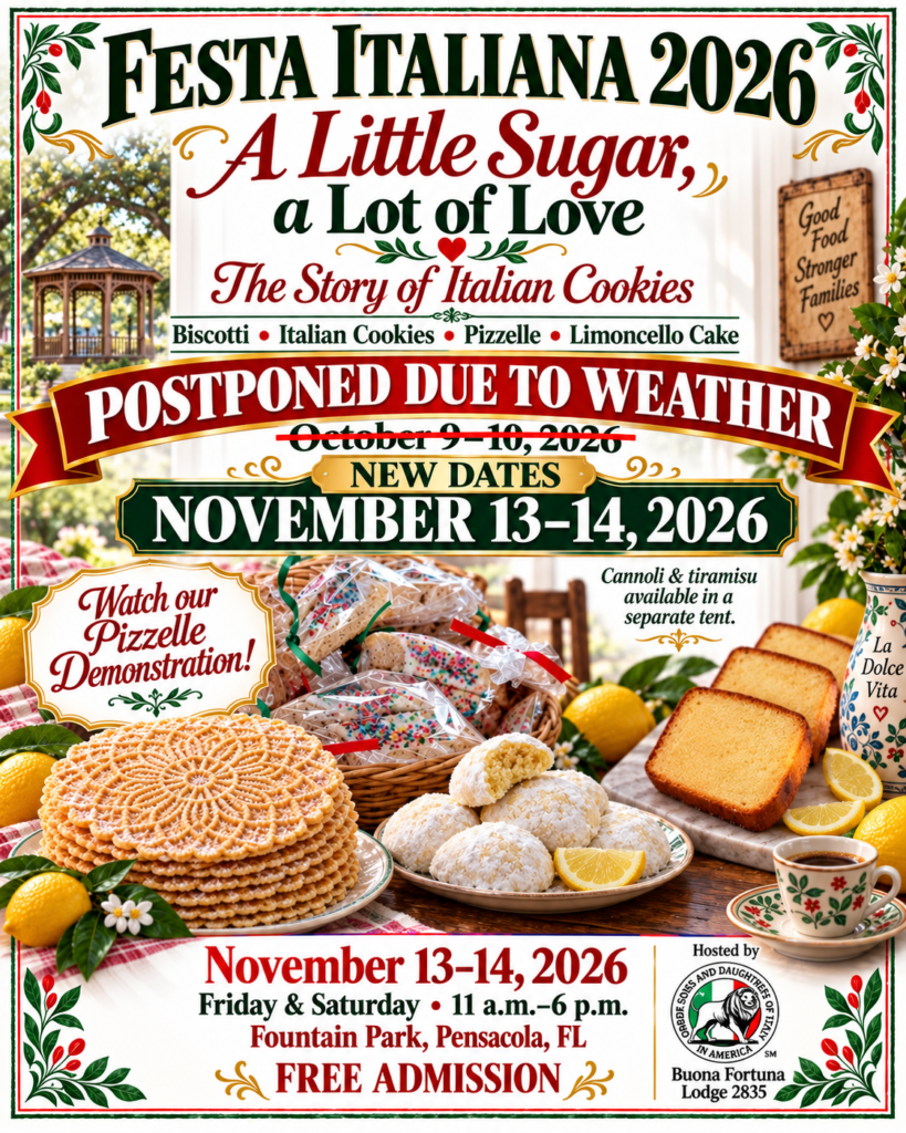 Festa Postponement - Desserts